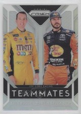 2019 Panini Prizm Teammates Silver Prizm Kyle Busch Martin Truex Jr #T-4 1md