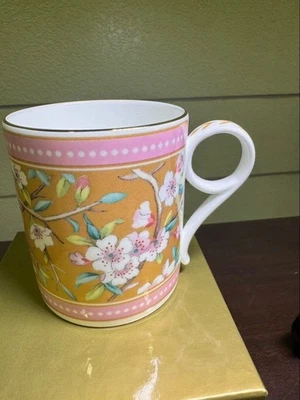 WEDGWOOD Archive May Flowers Mug Cup Floral Chine Porcelaine Vaisselle Occasion - Photo 1/4