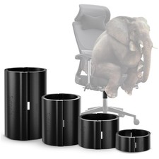 Office Chair Cylinder - Fix Sinking Office Chairs, 4 Pieces Clamps Prevent Of...