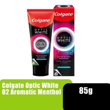 2x Colgate Optic White 02 Active Oxygen Whitening Toothpaste 85g FAST SHIPPING!)