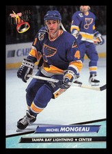 Michel Mongeau #203 1992-93 Ultra Tampa Bay Lightning Hockey