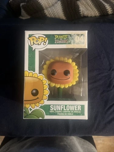 Funko Pop!  Sunflower #04 Plants Vs Zombies +Protector