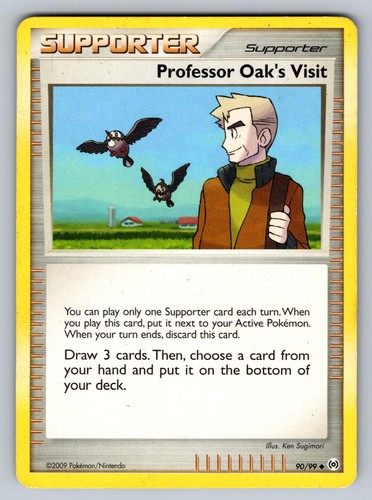 Professor Oak's Visit 90/99 Platinum: Arceus Uncommon Trainer
