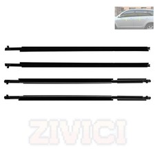 Black Car Outside Window Weatherstrip For 2006-2008 Toyota Rav4 Black Car Outside Window Weatherstrip For 2006-2008 Toyota Rav4