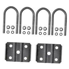 Trailer U Bolt Kit, 5-1/2 inch U Bolt for 3,500 lb Trailer Axle, 2-3/8" 1pack