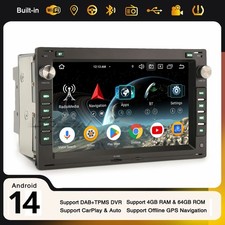 Android 14 Navi Autoradio pour VW Passat Golf 4 T4 T5 Polo Jetta Skoda SEAT LEON