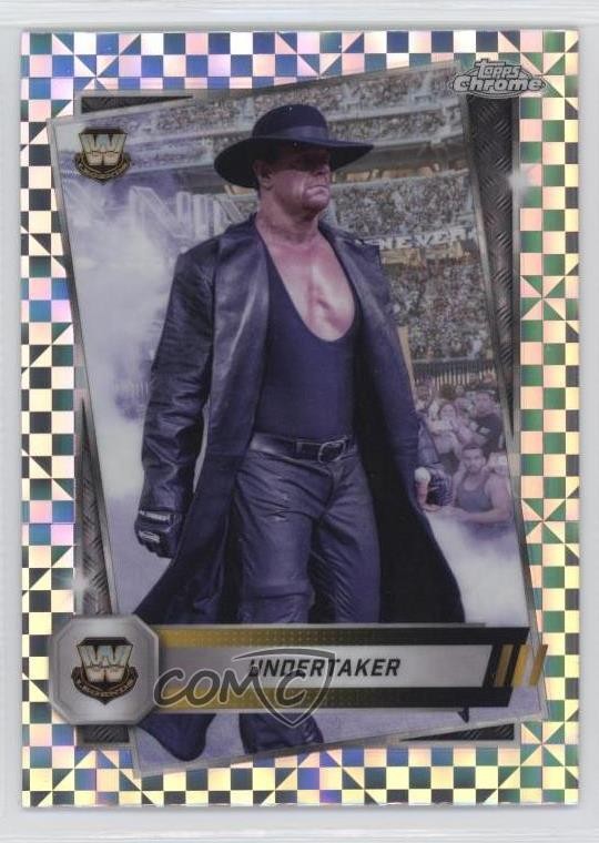 2025 Topps Chrome WWE X-Fractor Undertaker #21 1ju6
