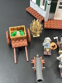 LEGO The Lone Ranger 79109 Colby City Showdown Set Bank And Mini Figures Only