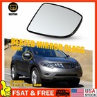 Passenger Side View Heated Mirror Glass Replacement for Nissan Murano 2009-2014