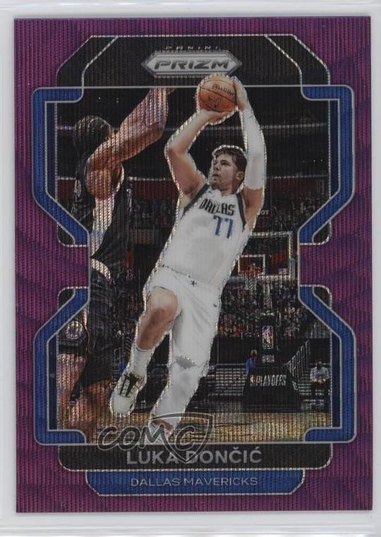 2021-22 Panini Prizm Purple Wave Prizm Luka Doncic #223 1o2m