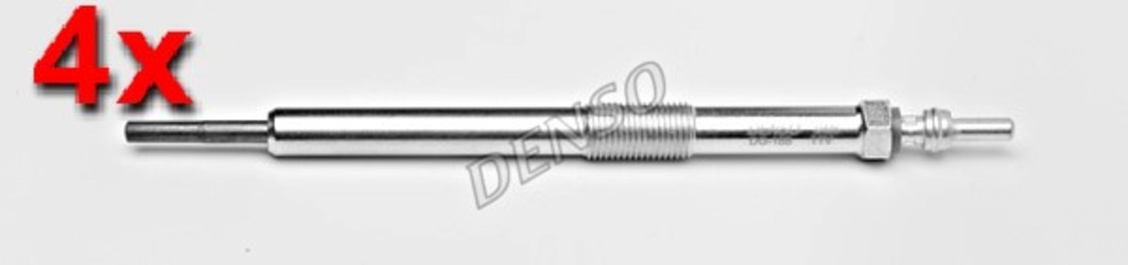 DENSO 4x Glow Plug For SSANGYONG Actyon I 200 Xdi 4WD Kyron Rexton Stavic 04-