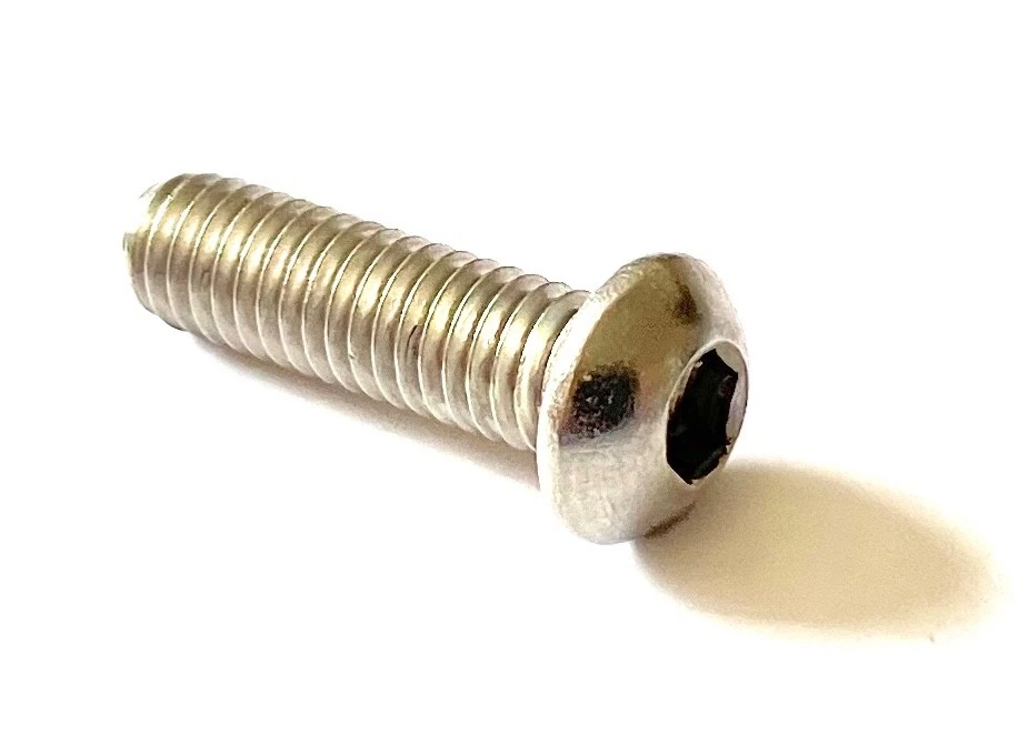 16 vis tête bombée BHC M6x20 en inox A2 - Photo 1/1