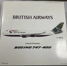 Inflight 200 British Airways Nalanji Dreaming Boeing 747-400 G-BNLN 1:200 Model