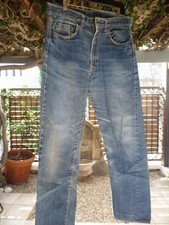 Vintage Levis Jeans, Original 1960/70 Big E, Selvedge,