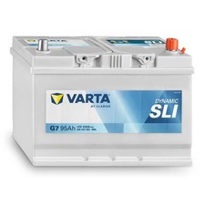 VARTA G7 Autobatterie, 95Ah 12V, Dynamic SLI, 595404083