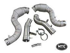 MERCEDES GLE 63S DOWNPIPES MIT 200 ZELLEN HI-FLOW SPORTKATZEN & HITZESCHILD 2017-