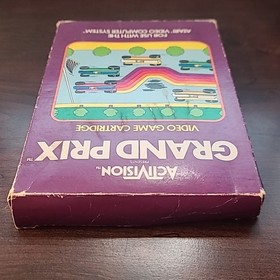 Grand Prix (Atari 2600, 1982) Complete In Box With Inserts Tested Working