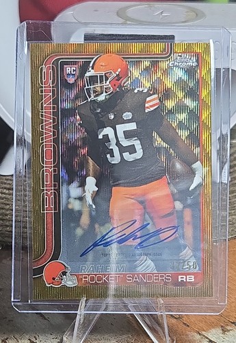 Raheim Rocket Sanders #RRA-RRS card