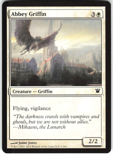 Abbey Griffin 1/264 Innistrad Magic: The Gathering