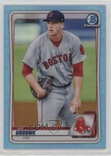 2020 Bowman Draft Chrome Sky Blue Refractor Jay Groome #BD-156 07rd