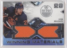 2021-22 SPx Winning Materials Leon Draisaitl #WM-LD 10ft