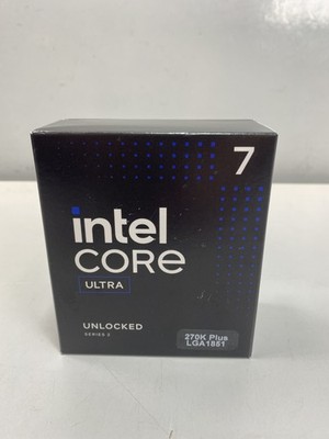 Intel Core Ultra Ultra 7 Processor 270K Plus 24 cores (8 P-cores + 16 E-cores)