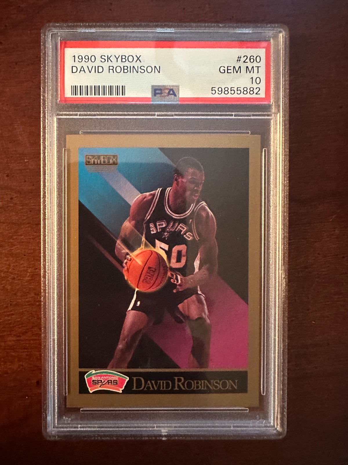 1990 Skybox David Robinson #260 PSA 10 GEM MINT PSA 59855882