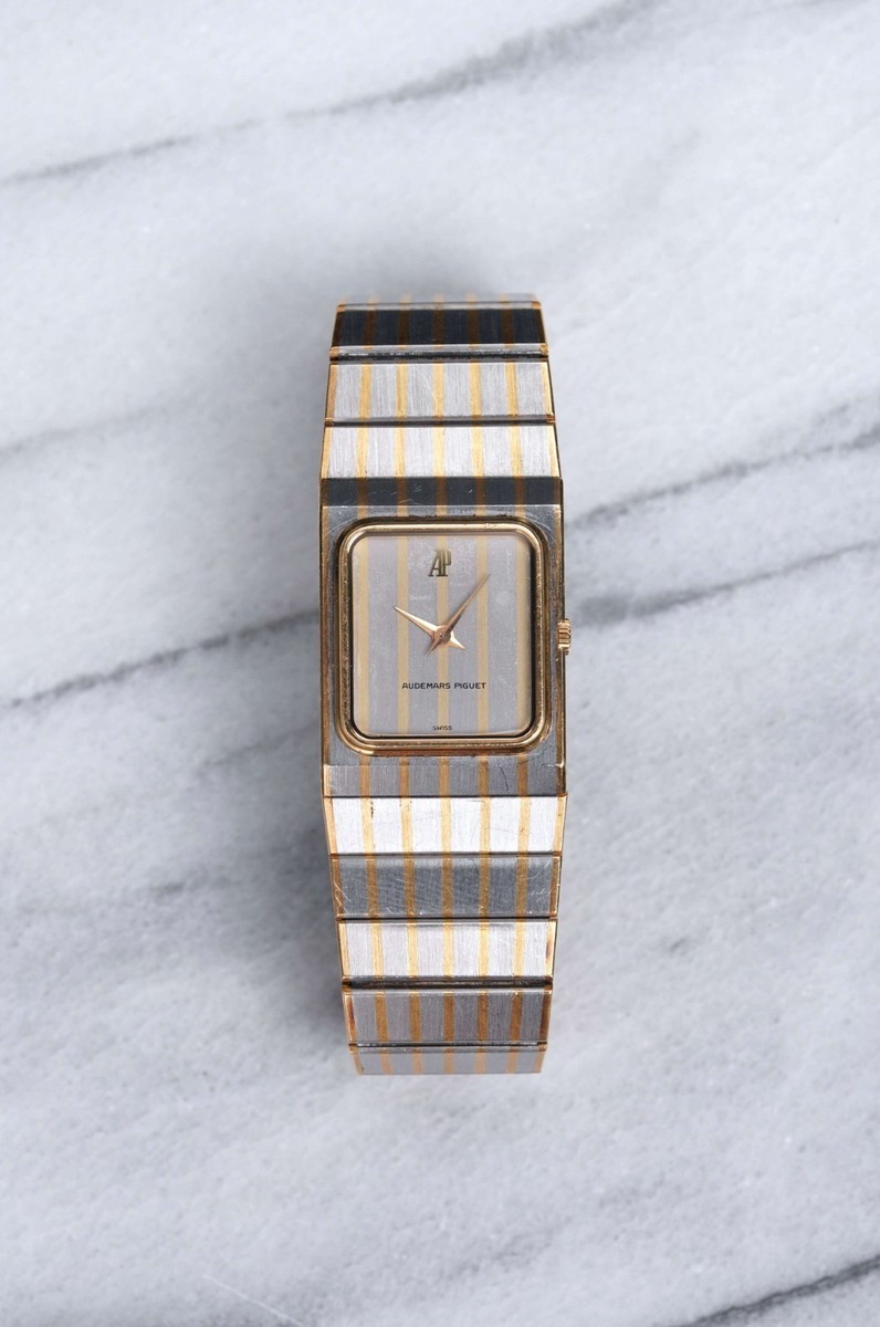 Vintage Audemars Piguet ref 4274 70s Manual Wind Two-Tone Zebra