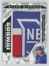 2024-25 UD Black Diamond Team Logo Patch Jumbos Brennan Othmann RC #RTL-BO