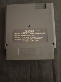 Double Dragon II: The Revenge Nintendo NES Cartridge 1989