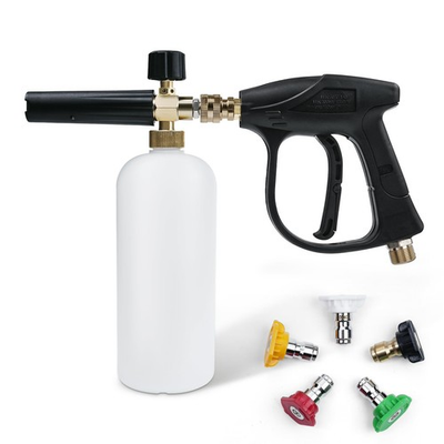 #ad Pressure Washer Gun with Foam Cannon 1 4 Inch Quick Connector with 5 Pcs Noz... $40.26
