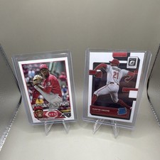 Topps Panini Rookie Hunter Greene Cincinnati Reds Future Stars Lot of 2 Cards