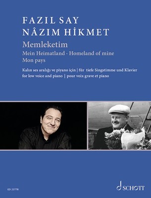 Say, Fazil - Memleketim op. 5 Nr. 9 - für tiefe Singstimme und Klavier