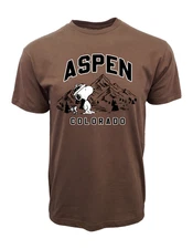 PEANUTS ASPEN COLORADO  EXPLORE T SHIRT