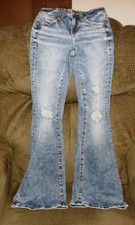 BKE Girls Jeans Size 10 Distressed Bell Bottoms