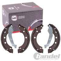 A.B.S. Bremsbacken Satz Ø 203Mm Trommelbremse Passend FüR Nissan Kubistar Renaul