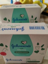 Johnson Milk Baby Soap 3 Bars 120 G Each