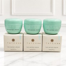 Tatcha The Water Cream 3 x 5mL Mini Travel Size Set 15mL Total NIB Sealed