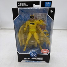 McFarlane Yellow Suit Batman Detective Comics Platinum Chase   241  Figure MINTY