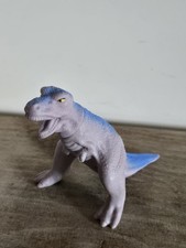 Vintage 1988 Playskool T-Rex Tyrannosaurus Definitely Dinosaurs- Blue Purple