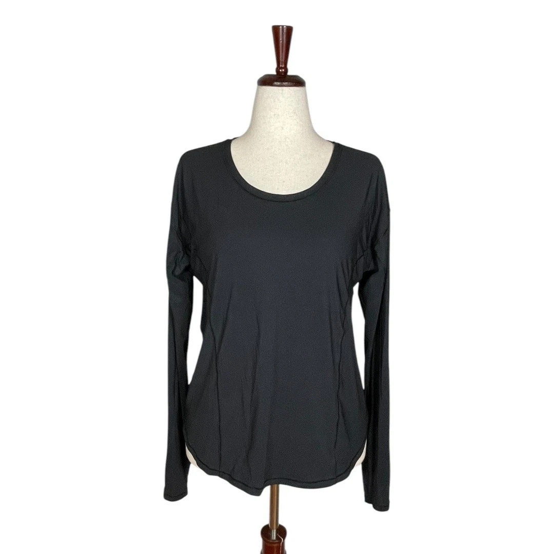 lululemon long sleeve nylon spandex shirt