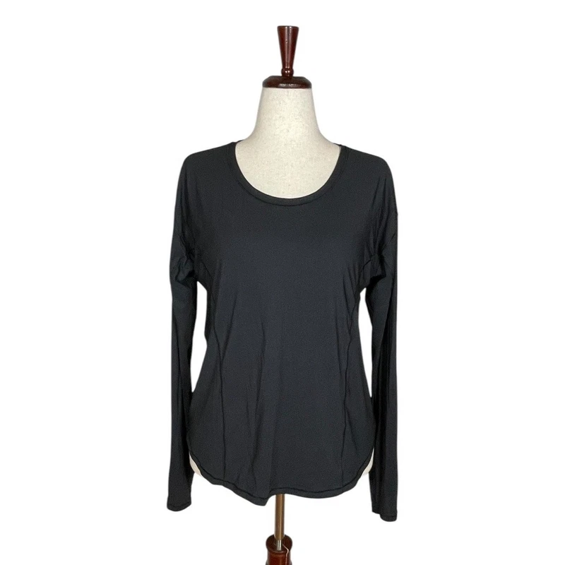 lululemon long sleeve nylon spandex shirt