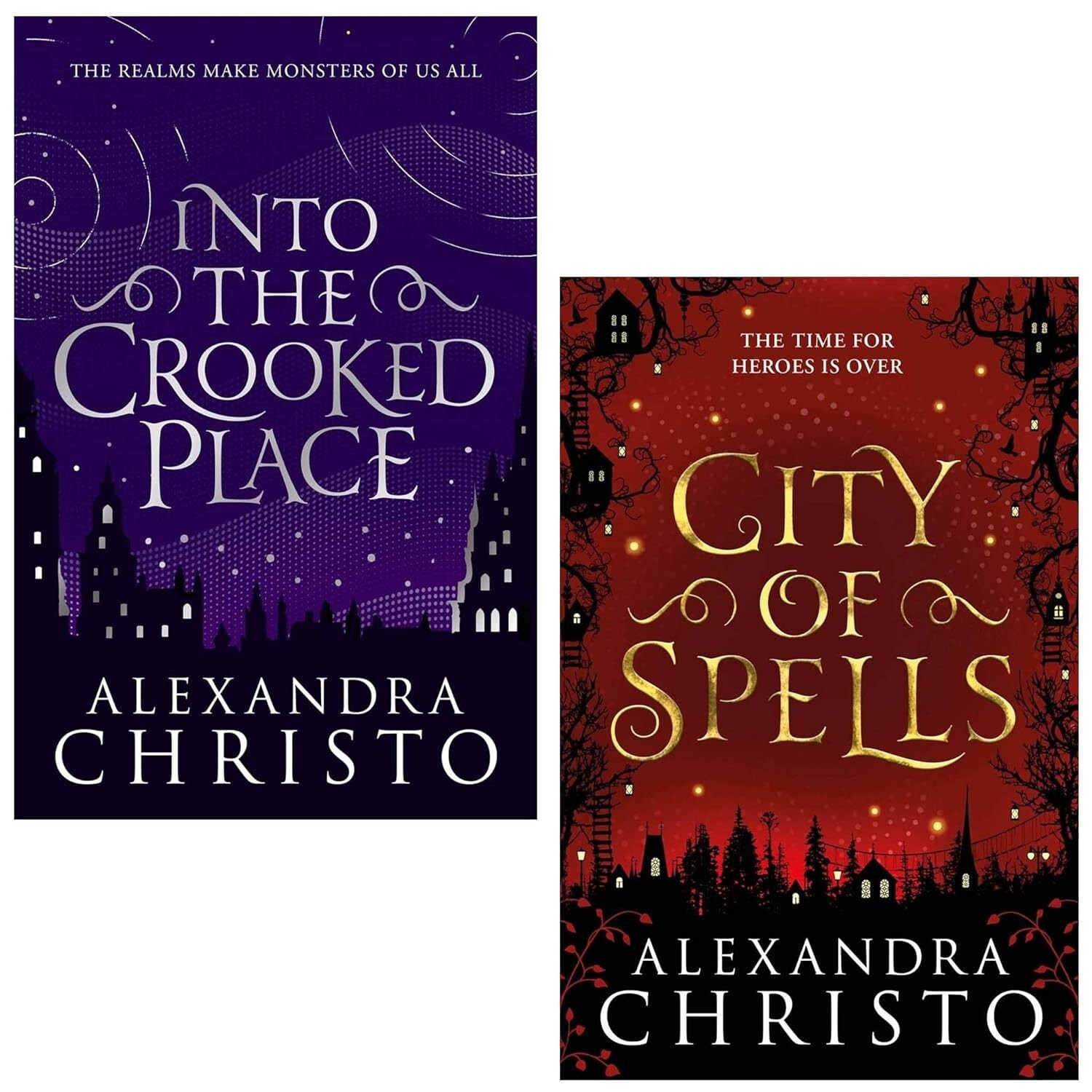 Hot Key Books Into The Crooked Place Series 2 Book Set (Into The Crooked Place And, City Of Spells) - Image 2