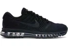 Nike Air Max 2017 Triple Black Blackout All 849559-004 Men's Retro