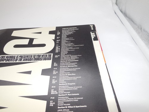E2 Vintage 1972 Jamaica Travel Agent Manual Tourist Board Press Kit Hotels - Picture 3 of 24