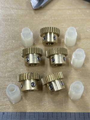 MATCHING BRONZE/NYLON WORM GEAR SET 30:1 RATIO 48 PITCH 30 X REDUCER / REDUCTION