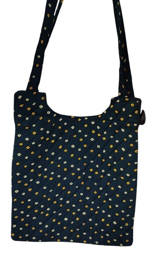 Boho Handmade Quilted Cotton Shoulder Bag – Indian Ethnic Tote with Embroidery - Picture 4 of 5