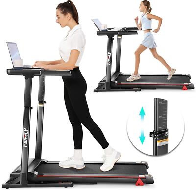 Treadmill in Electric Folding Running Machine Adjustable Height