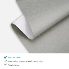 Changshade CUSTOM CUT Corded Blackout Roller Shades Waterproof Window Blinds