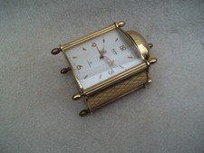 Vintage Swiza Mignon 8 Desk/Mantle  Alarm Clock